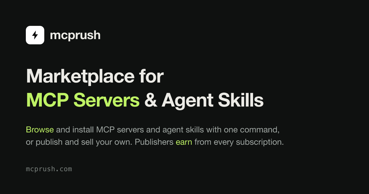 mcprush.com screenshot 1